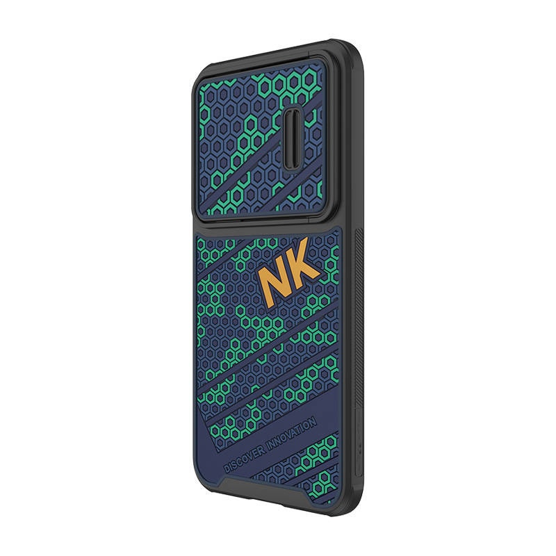 Nillkin Striker-etui for Samsung Galaxy S23 (blågrønn)