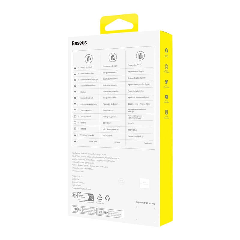 Telefonveske til iP 13 PRO Baseus OS-Lucent-serien (klar)
