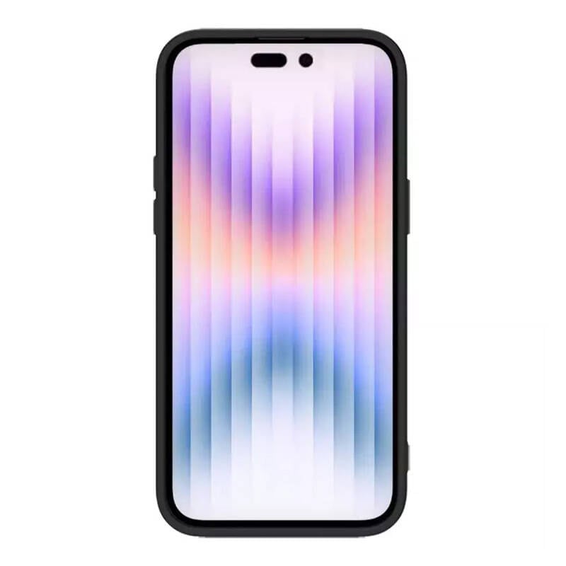 Nillkin CamShield Silky silikonveske for iPhone 15 Pro (classic svart))