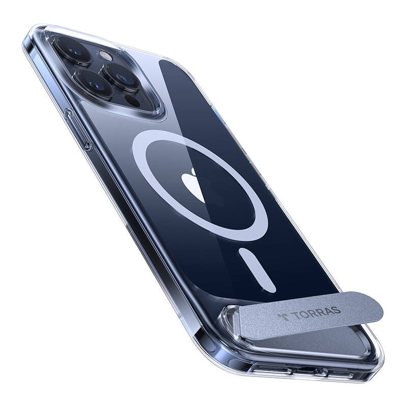 Torras telefonveske UPRO Pstand for iPhone 15 PRO (gjennomsiktig