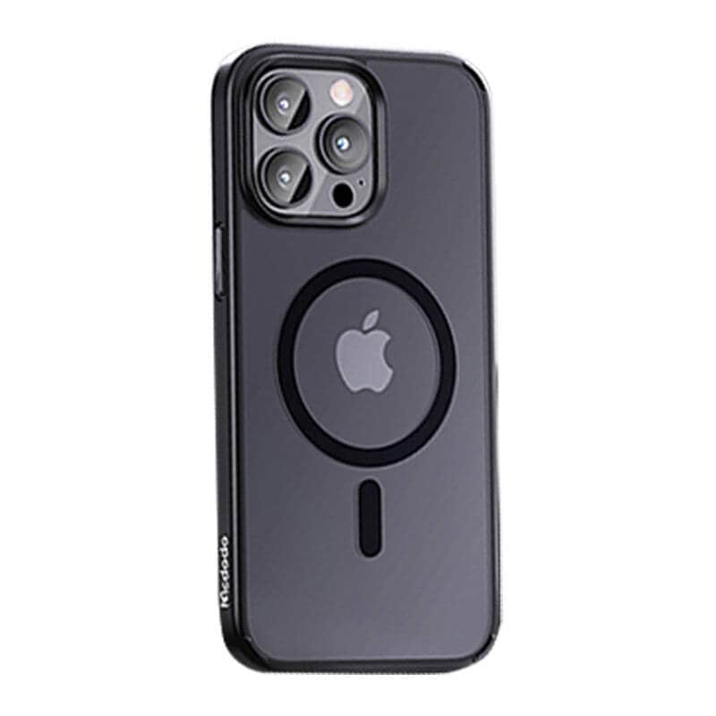 Magnetisk etui McDodo for iPhone 15 Pro Max (svart)