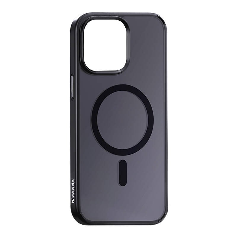 Magnetisk etui McDodo for iPhone 15 Plus (svart)