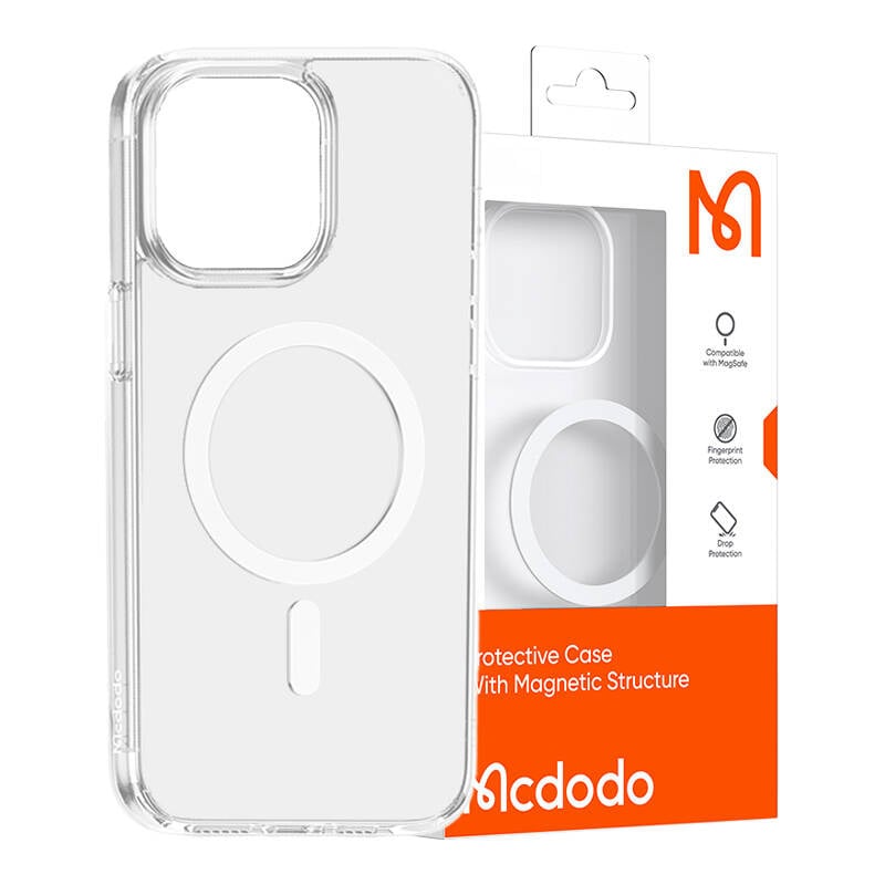 Magnetisk etui McDodo for iPhone 15 Plus (klar)