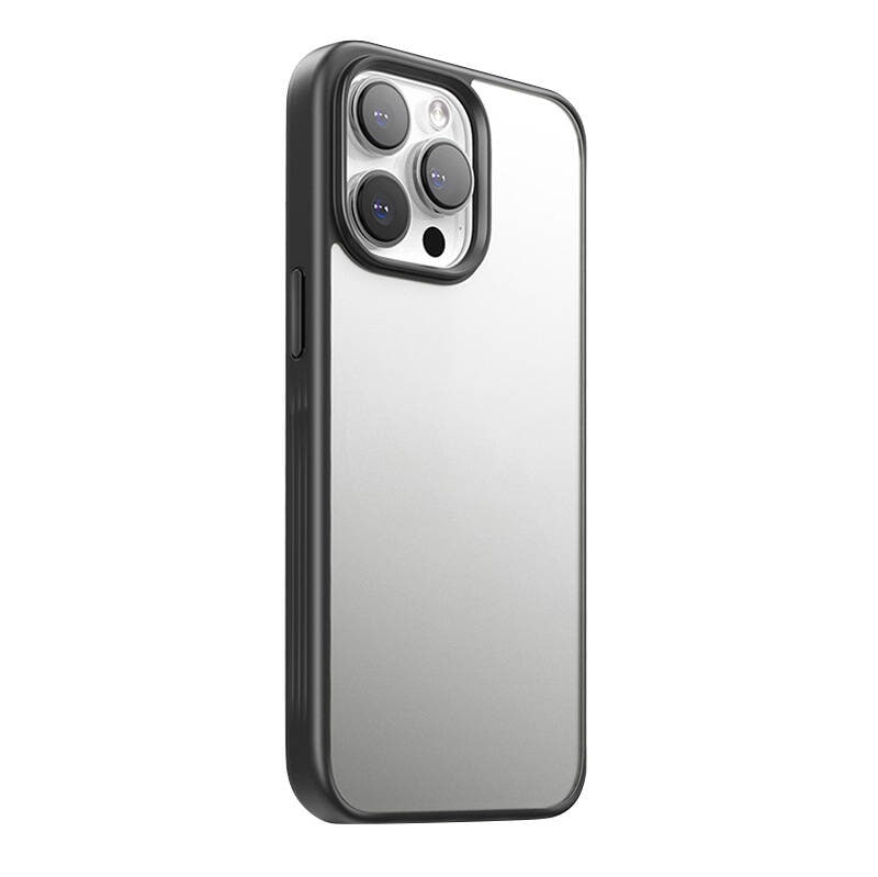 Beskyttende telefonveske Joyroom JR-15Q4 for iPhone 15 Pro Max (gjennomsiktig)