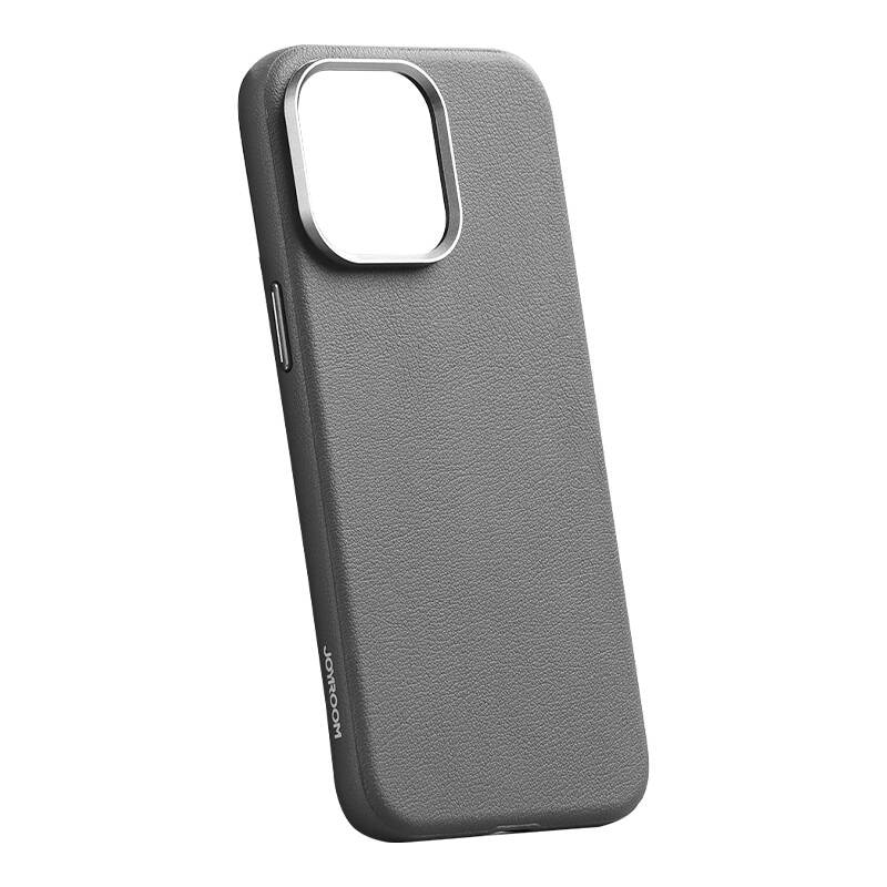Magnetisk beskyttende telefonveske Joyroom JR-BP007 for iPhone 15 Pro Max (grå)