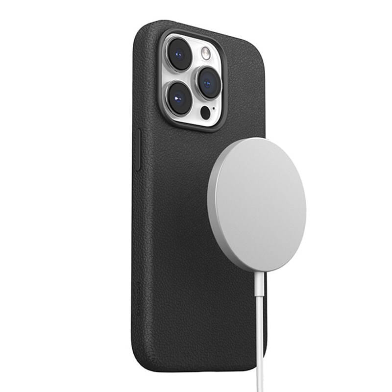 Magnetisk beskyttende telefonveske Joyroom JR-BP006 for iPhone 15 Pro Max (svart)