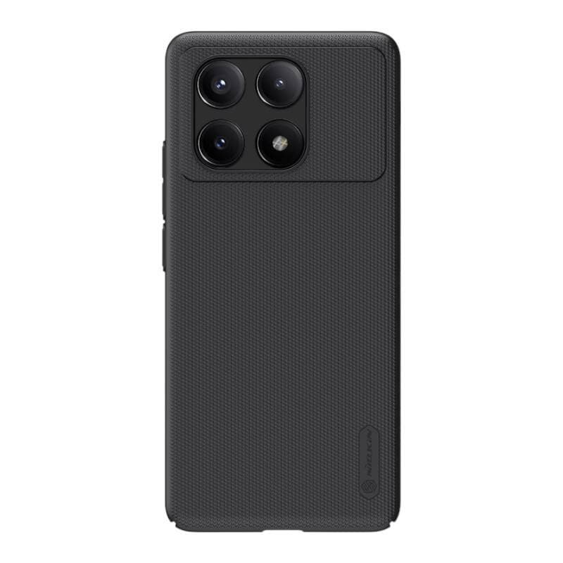 Nillkin Super Frosted Shield Pro-etui til Xiaomi Redmi K70E/Poco X6 Pro 5G (svart)