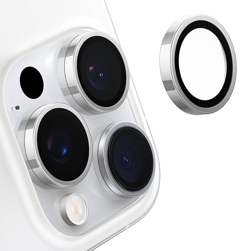 Torras Objektivbeskyttelse for iPhone 16 Pro Max (titangrå)