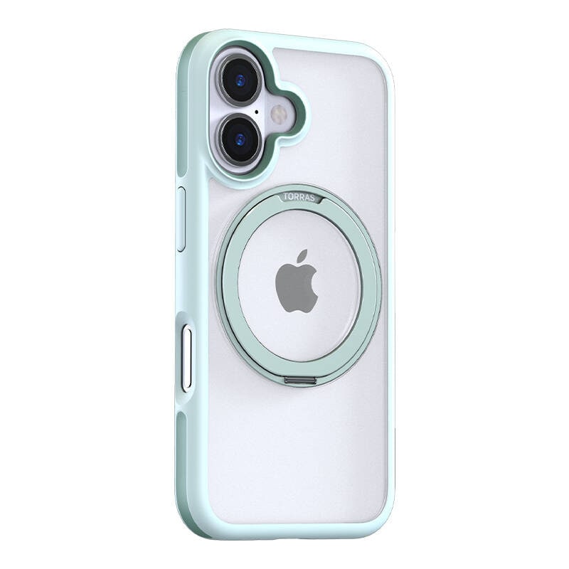 Torras Ostand R Fusion-etui for iPhone 16 (grønn)