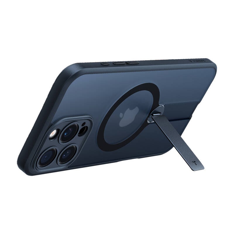 Torras Pstand Spin-etui for iPhone 16 ProMax (svart)