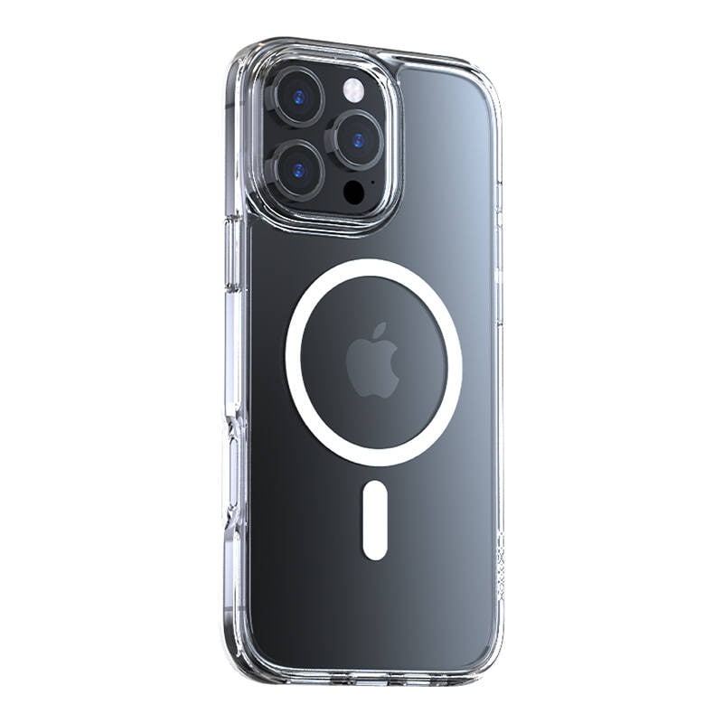 Torras Diamond-Mag Series-etui for iPhone 16 ProMax (gjennomsiktig)