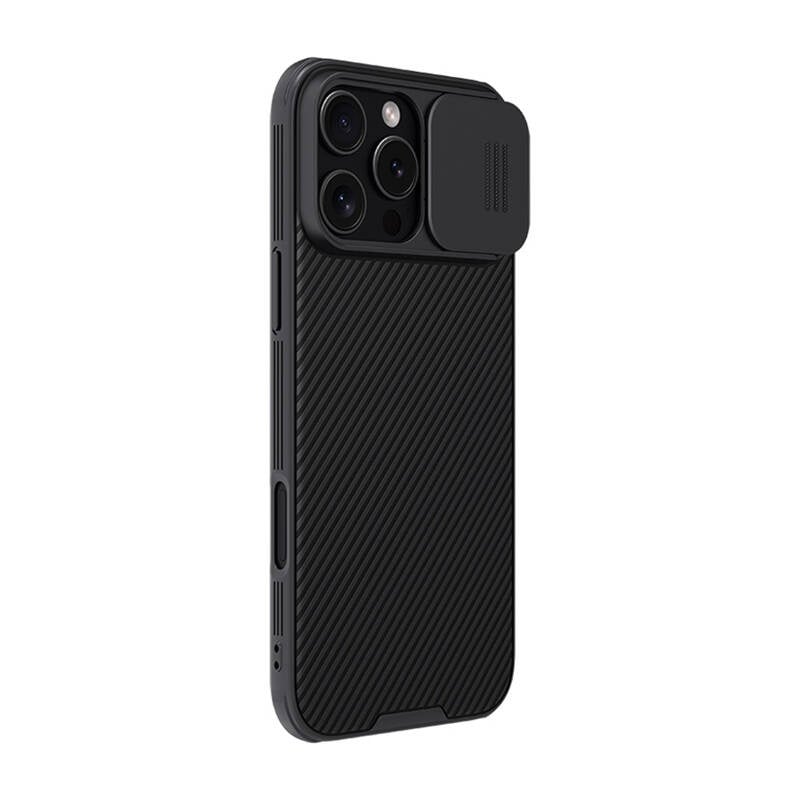 Nillkin CamShield Pro iPhone 16 Pro-etui (svart)