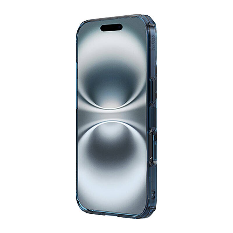 Nillkin Nature TPU Pro magnetisk iPhone 16-etui (blå)