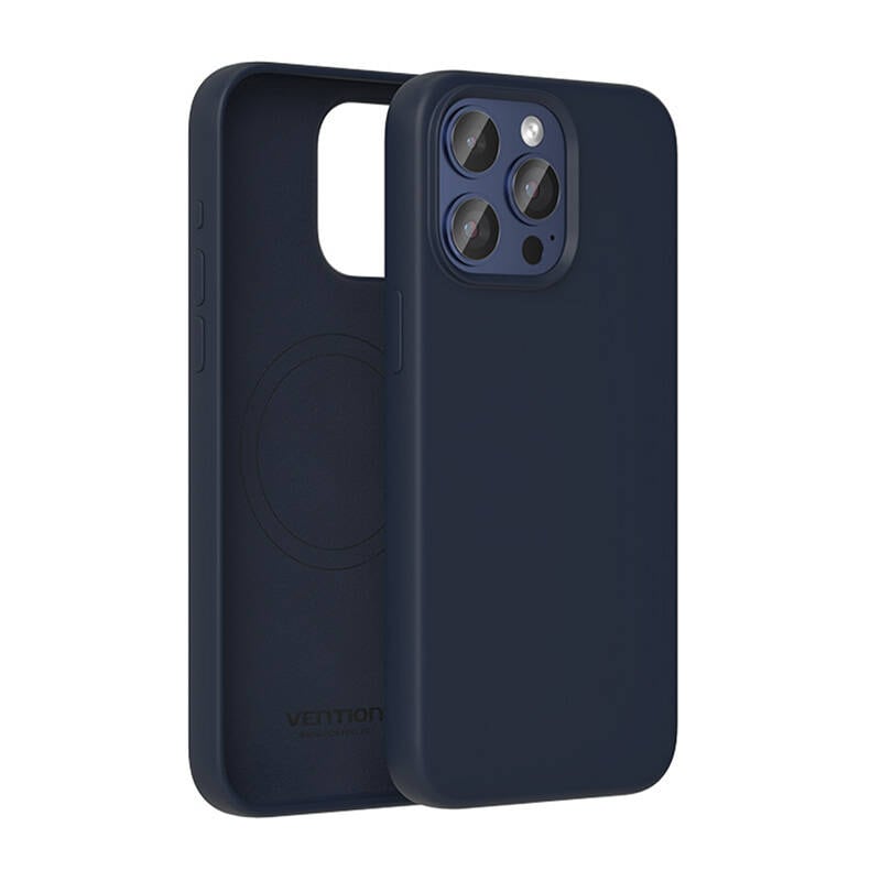 Vention KUFL0-30 Silikonveske for iPhone 15 Pro (blå)