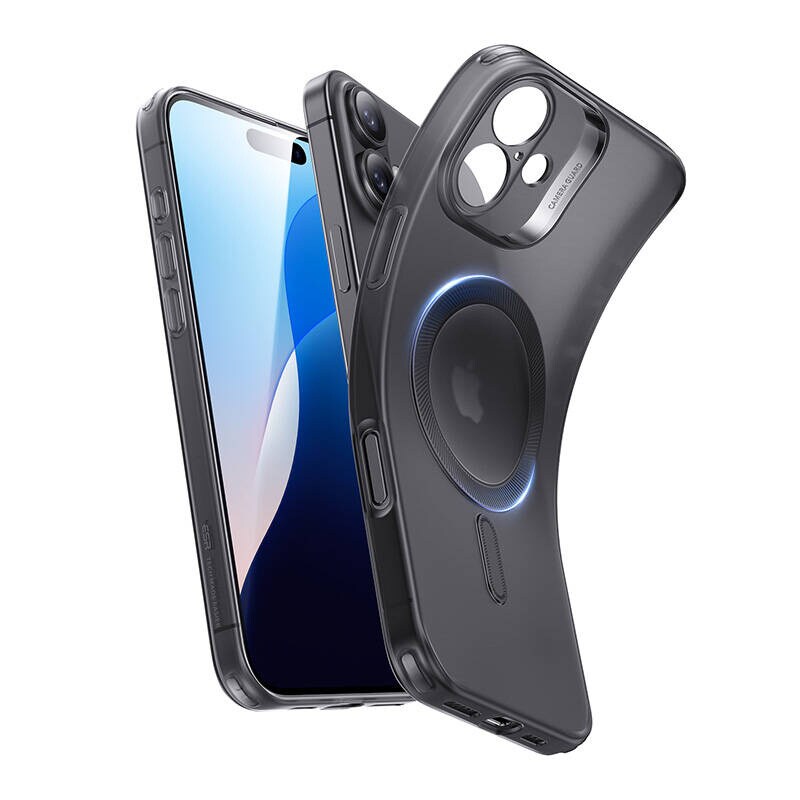 Zero Clear (HaloLock) ESR-etui for iPhone 16 Plus (svart)