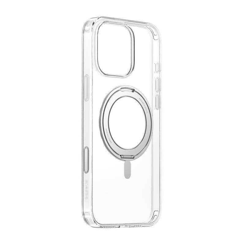 Magnetisk etui med stativ Baseus SkyRing 360° iP16 Pro (gjennomsiktig)