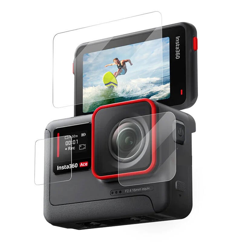 TELESIN herdet glass for Insta360 Ace Pro / Ace-kamera