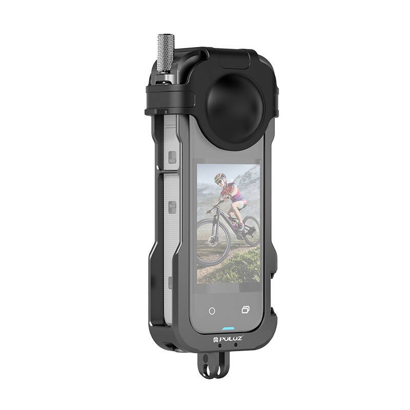 Beskyttelsesbur i metall med linsedeksel PULUZ for Insta360 X4