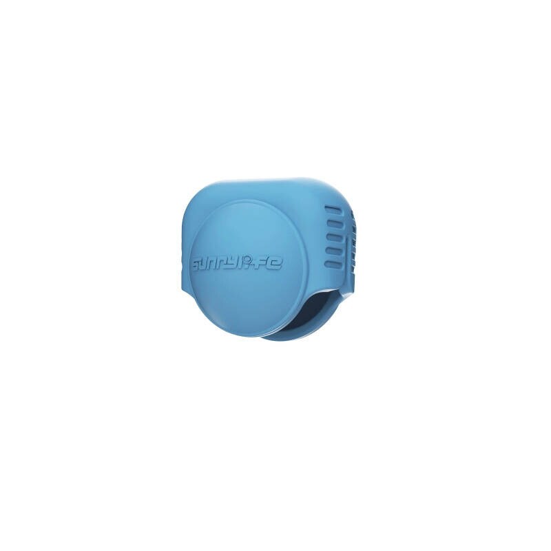 Silikon beskyttende etui + objektivdeksel Sunnylife for Insta360 X4 (blå)