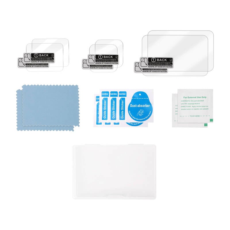 Sunnylife GO-BHM882 herdet glass film for GoPro Hero 13 Svart 6pcs.
