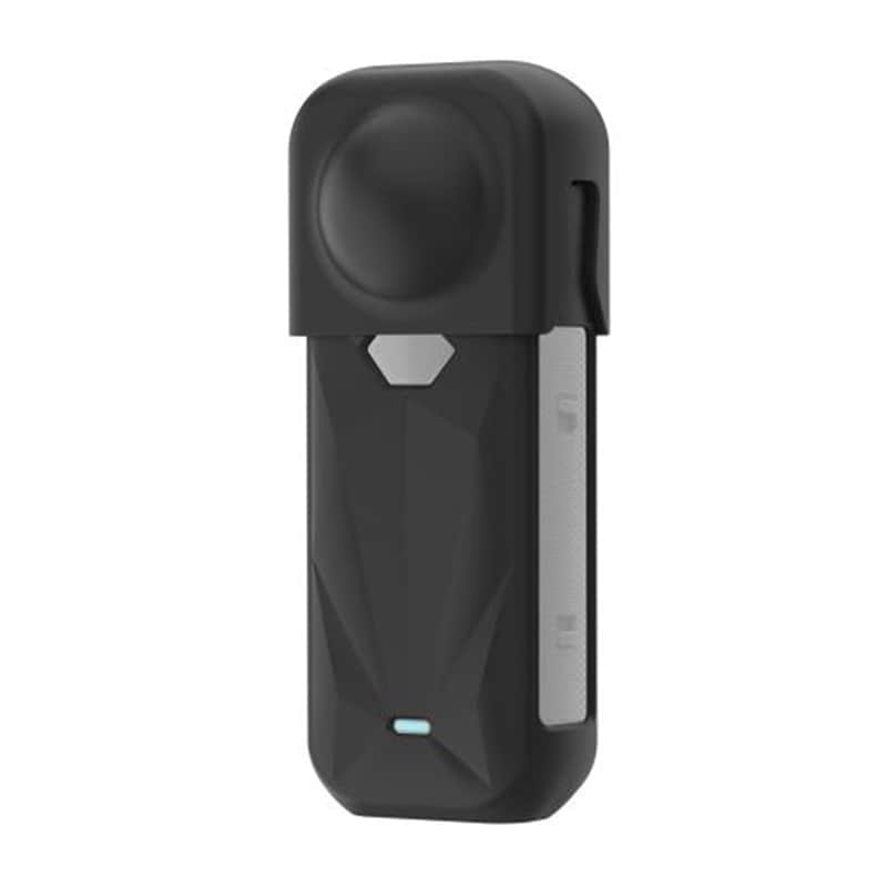 PULUZ beskyttelsesveske i silikon med objektivdeksel for Insta360 X5 (svart)