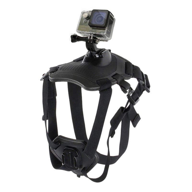 Hundebrystreim PULUZ for actionkameraer (GoPro, Insta360, DJI Action etc.)