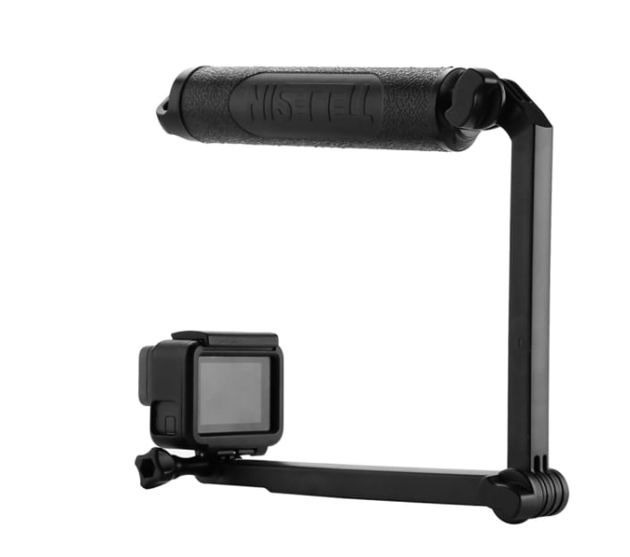 Vanntett selfiepinne Telesin 360° for sportskameraer (GP-MFW-300)