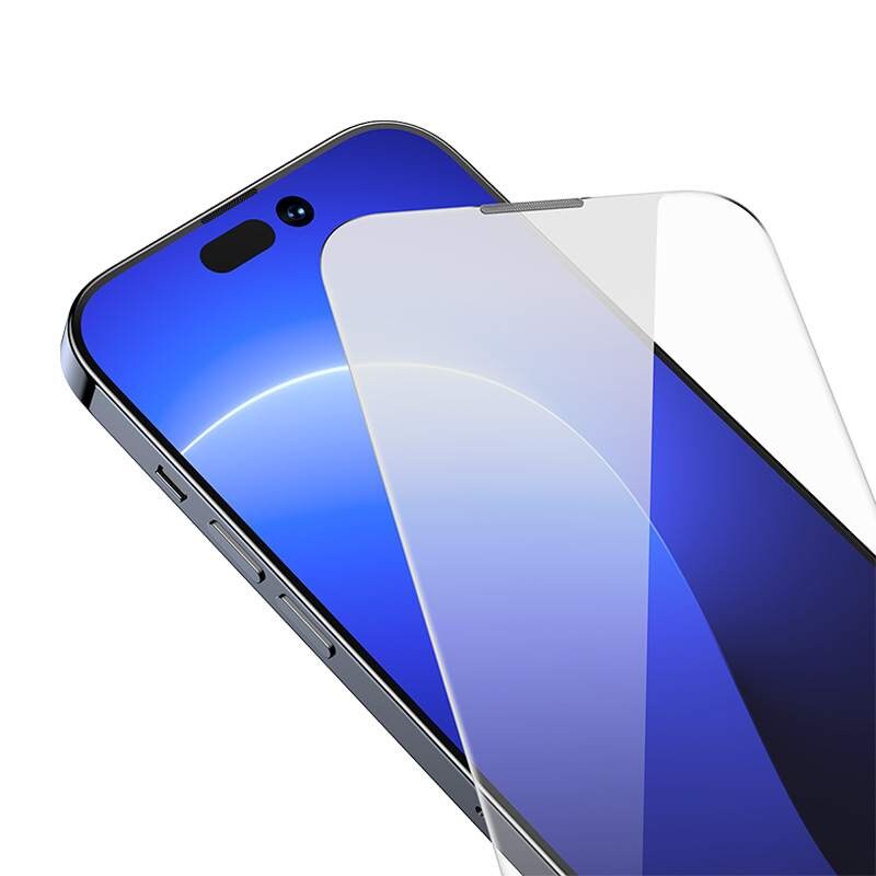 $ 0000073n krystallherdet glass støvtett 0,3 mm for $ 0000010n 14 Pro (2 stk)