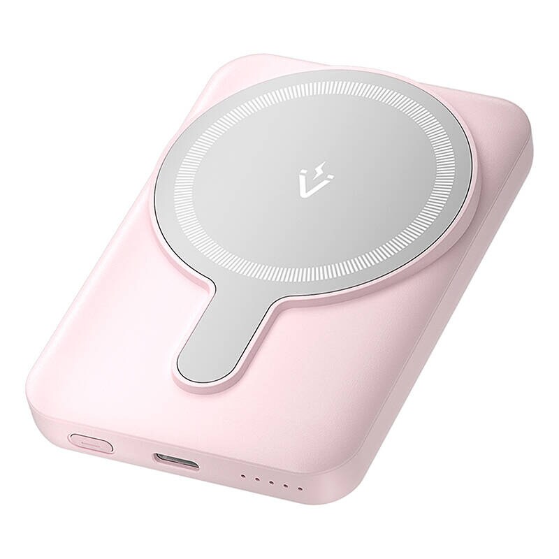 Vention FHSP0 20W magnetisk 5000 mAh powerbank (rosa)