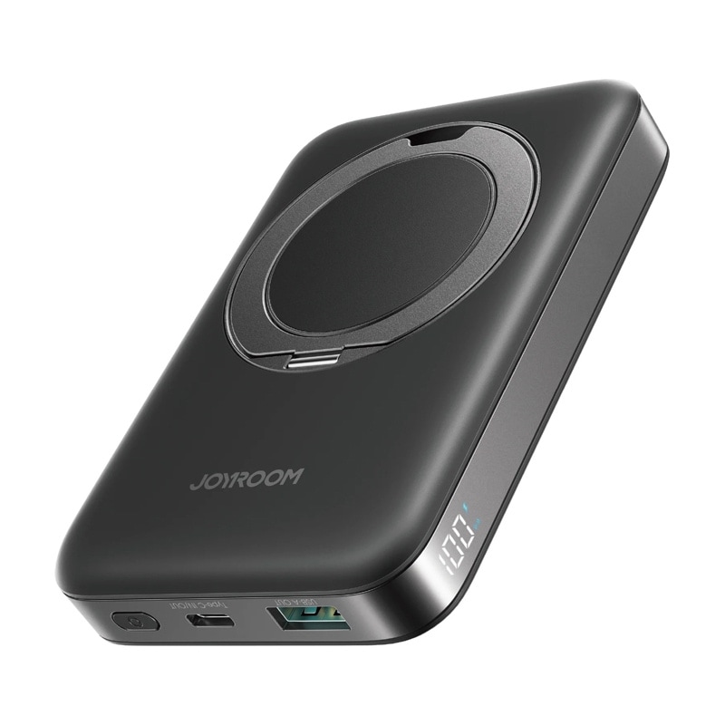 Joyroom magnetisk trådløs powerbank JR-PBM12 22,5 W med håndtak (svart)