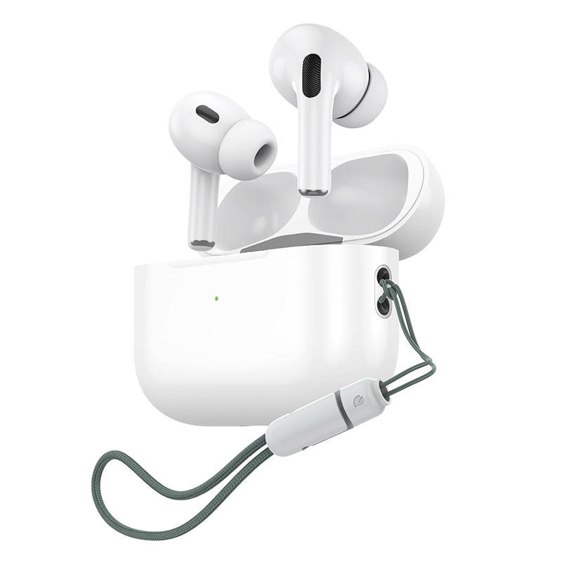 Trådløse øretelefoner TWS Foneng BL129, med induksjonslading (hvit)