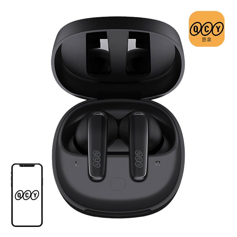 Trådløse øretelefoner TWS QCY T13x (svart)