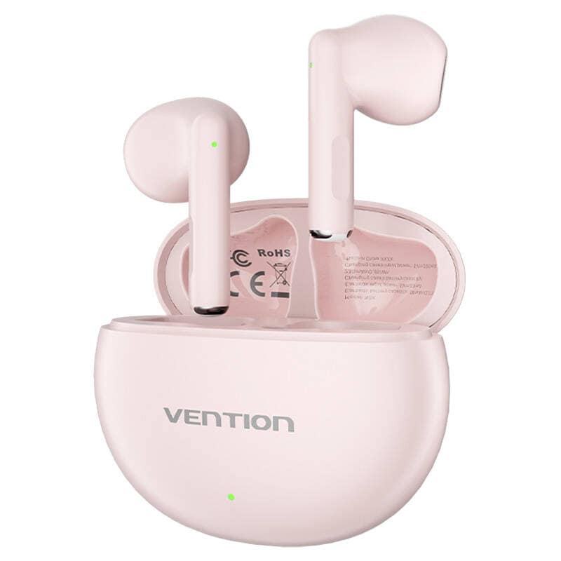 Trådløse øretelefoner, Vention, NBKP0, Ørepropper Elf E06 (rosa)