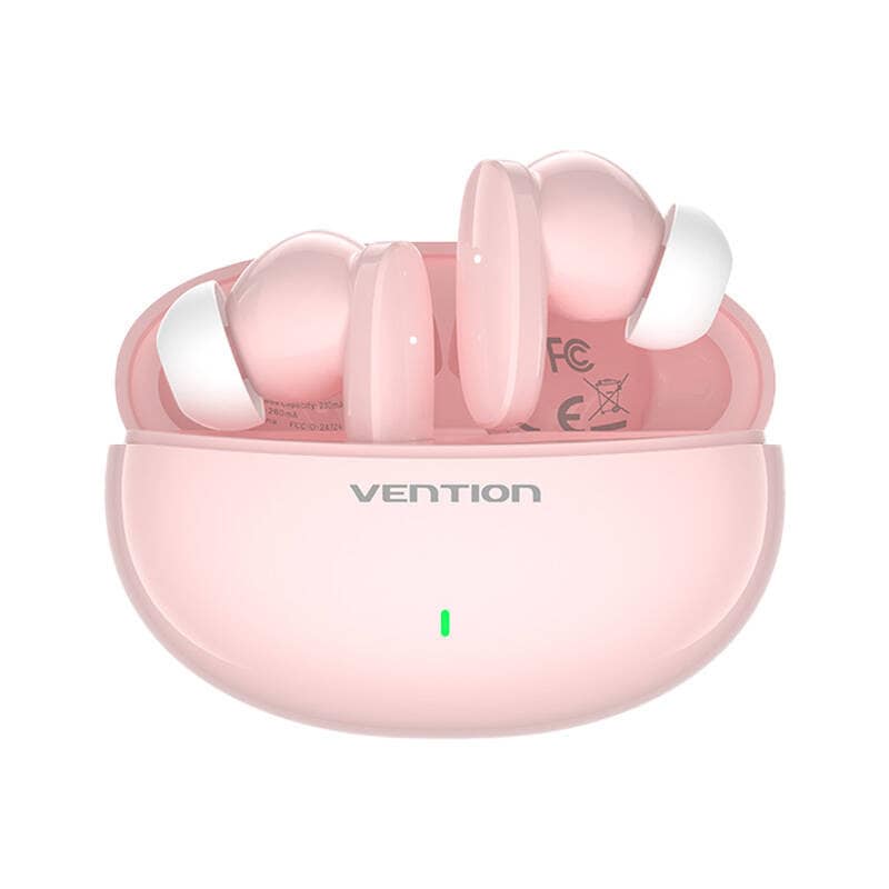 Trådløse hodetelefoner, Vention, NBFP0, Elf Earbuds E01 (rosa)