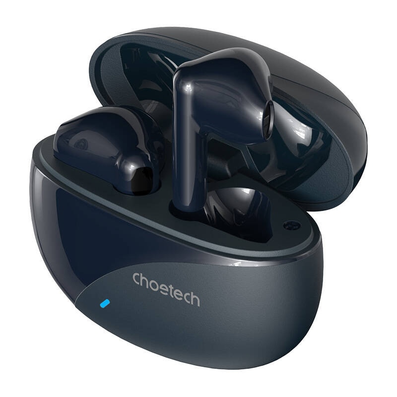 TWS-øretelefoner Choetech BH-T24 Stereo Sound DNS (mørkeblå)