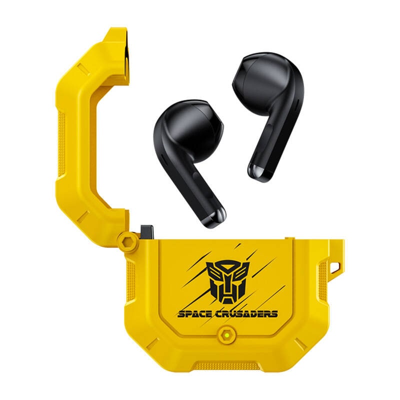 TWS Transformers TF-T12 hodetelefoner (gule)