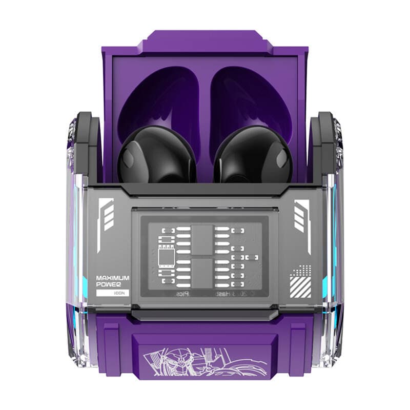 TWS Transformers MG-C03 hodetelefoner (lilla)