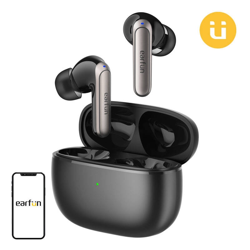 Trådløse øretelefoner TWS EarFun Air 2 NC ANC (svart)
