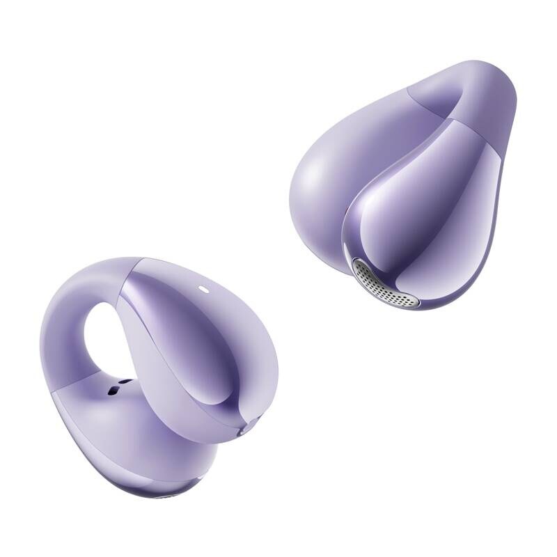 QCY Crossky Clip C30-hodetelefoner (lilla)