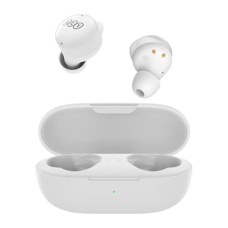 Trådløse øretelefoner TWS QCY T17 (hvit)