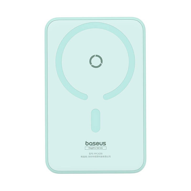 Powerbank Baseus MagPro Magnetic 5000mAh 20W, MagSafe (mint)