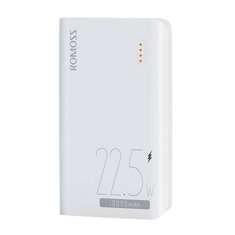 Powerbank Romoss SENSE4SF 10000 mAh, 22,5 W (hvit)