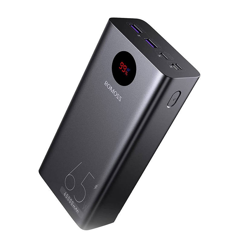 Powerbank Romoss PEA40 Pro 40000 mAh, 65 W (svart)