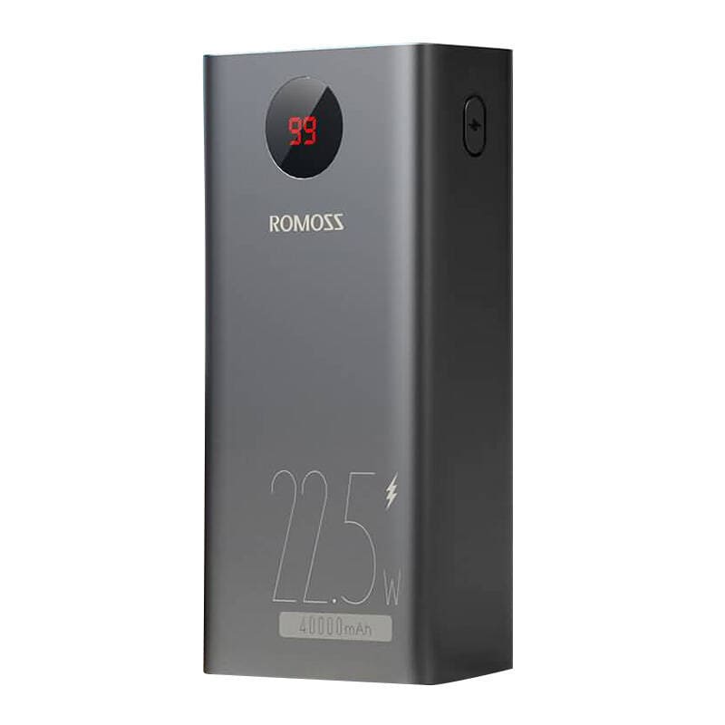 Powerbank Romoss PEA40PF 40000 mAh, 22,5 W (svart)