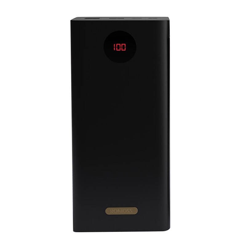 Powerbank Romoss PEA60 60000 mAh, QC + PD, 22,5 W (svart)