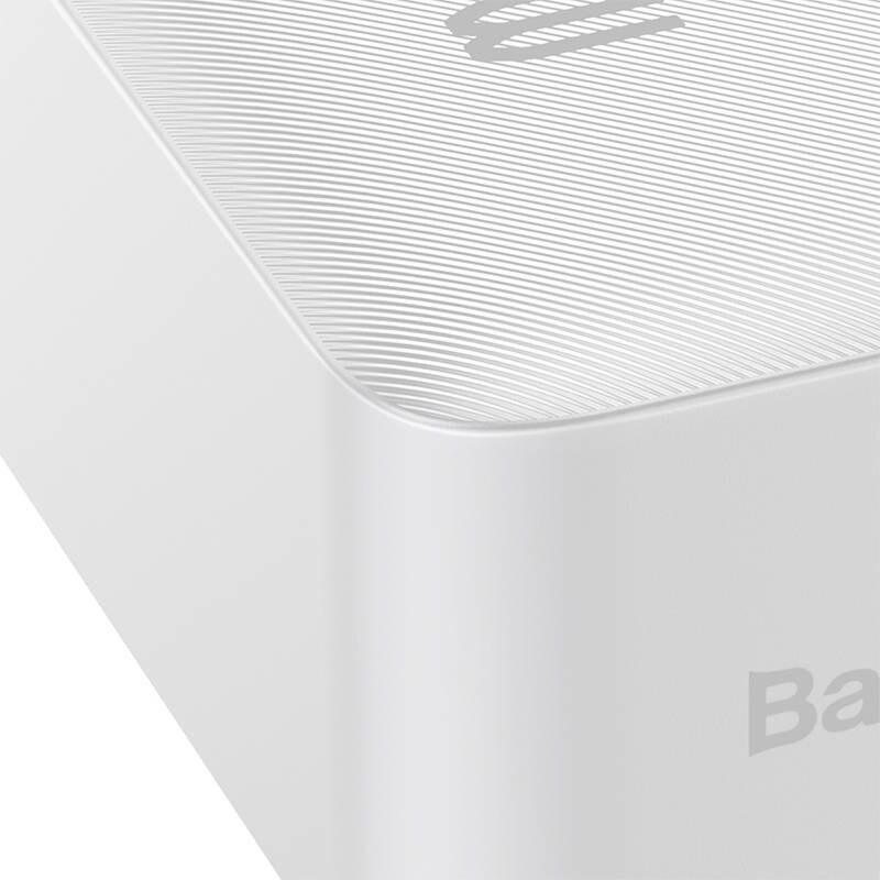 Powerbank Baseus Bipow 30000mAh, 15W (hvit)