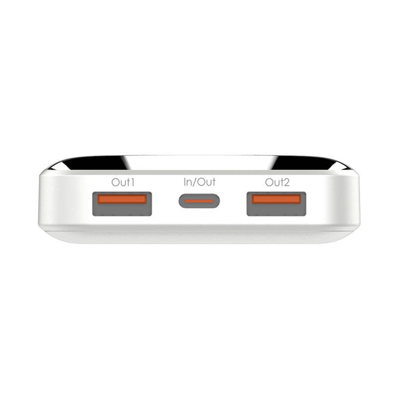 Powerbank LDNIO PQ12, 15W, 10000mah (hvit)