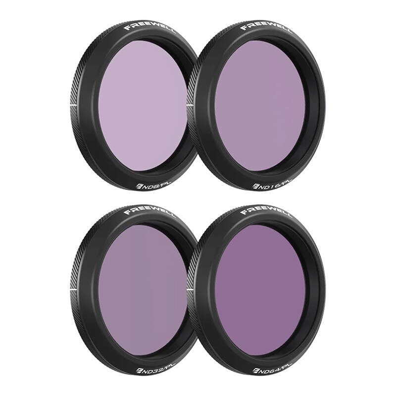 Freewell sett med 4 ND/PL-filtre til DJI Osmo Action 5 Pro