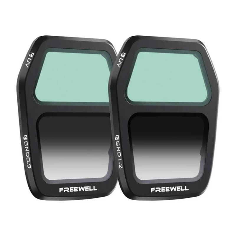Sett med 2 Freewell Gradient-filtre for DJI Air 3S