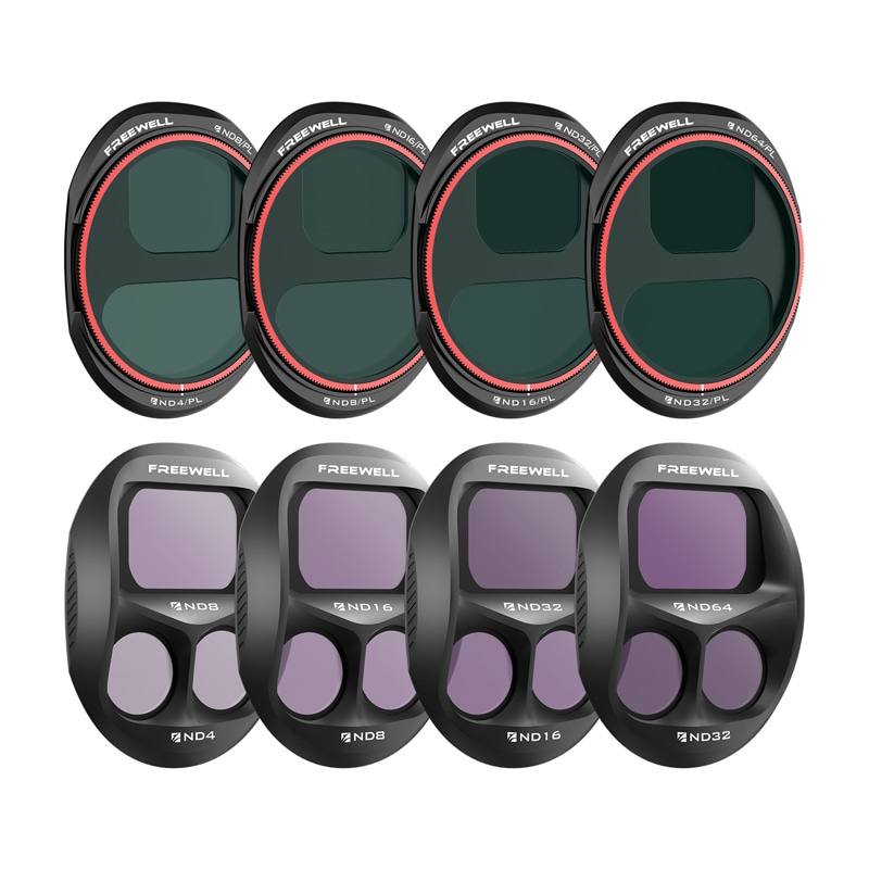 FREEWELL filtersett for DJI Mavic 4 Pro All Day (8stk)
